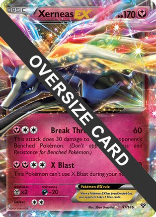 Xerneas EX 097  - Holofoil Jumbo Cards - Ultra Rare