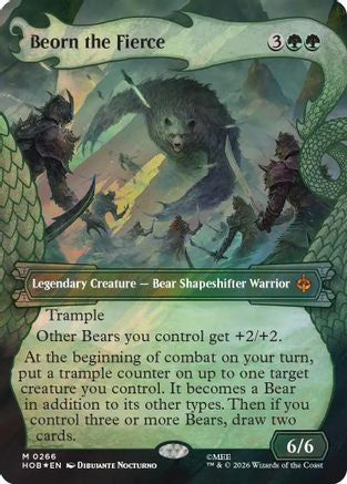 Beorn the Fierce (Showcase) (Surge Foil) [The Hobbit]