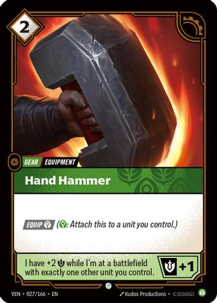 Hand Hammer (027/166) - Vendetta Foil