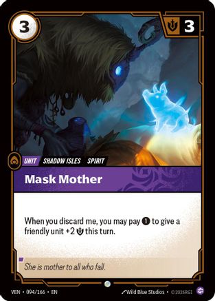 Mask Mother (094/166) - Vendetta Foil