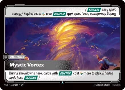 Mystic Vortex (160/166) - Vendetta Foil