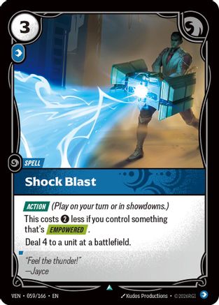 Shock Blast (059/166) - Vendetta Foil
