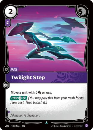 Twilight Step (105/166) - Vendetta Foil