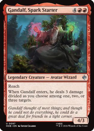 Gandalf, Spark Starter [The Hobbit]