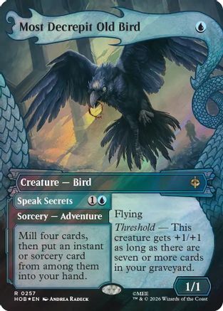 Most Decrepit Old Bird (Showcase) (Surge Foil) [The Hobbit]