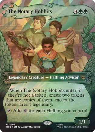The Notary Hobbits (Showcase) (Surge Foil) [The Hobbit]