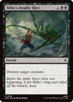 Bilbo's Deadly Slice [The Hobbit]
