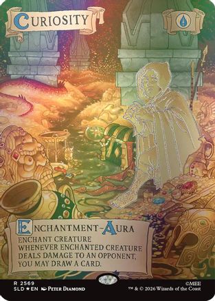 Curiosity (2569) (Out Of Sight Foil) [Secret Lair Drop Series]