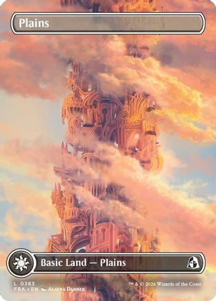 Plains (Borderless) (0383) (FRA-383) - Reality Fracture Foil