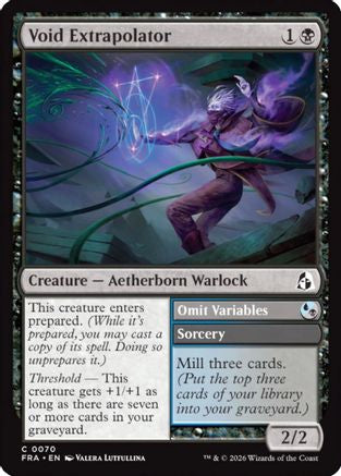 Void Extrapolator (FRA-070) - Reality Fracture Foil