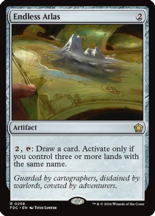 Endless Atlas (FDC-256) - Commander: Foundations