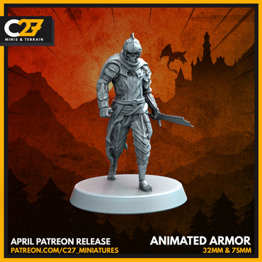 C27 - Animated Armor