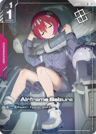 Airframe Seizure (Store Tournament Winner Pack 06) (GD05-111) - Gundam Promotional Cards Holofoil
