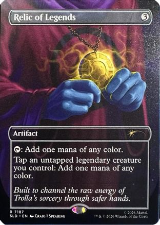 Relic of Legends (SLD-7187) [Secret Lair Drop Series] Foil