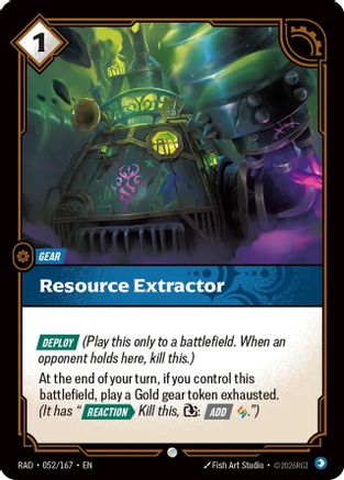 Resource Extractor (052/167) - Radiance Foil