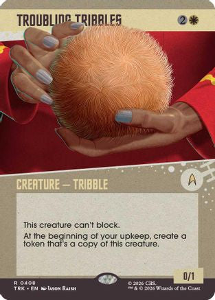 Troubling Tribbles (Showcase) (TRK-408) [Star Trek] Foil