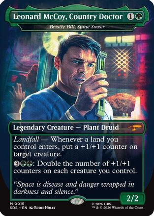 Leonard McCoy, Country Doctor - Bristly Bill, Spine Sower (Borderless) (SDS-015) [Star Trek: Stardates]