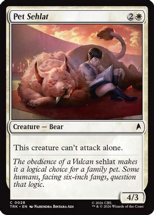 Pet Sehlat (TRK-028) [Star Trek] Foil
