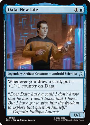 Data, New Life (TRK-052) [Star Trek]