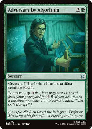 Adversary by Algorithm (TRK-182) [Star Trek] Foil