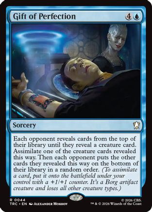 Gift of Perfection (Surge Foil) (TRC-044) [Commander: Star Trek] Foil