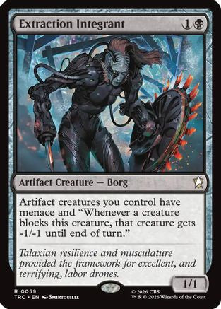 Extraction Integrant (Surge Foil) (TRC-059) [Commander: Star Trek] Foil
