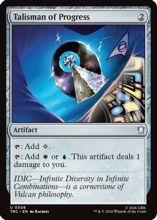 Talisman of Progress (TRC-508) [Commander: Star Trek]
