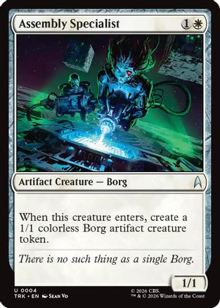 Assembly Specialist (TRK-004) [Star Trek] Foil