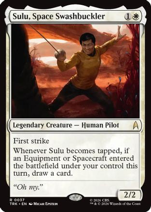 Sulu, Space Swashbuckler (TRK-037) [Star Trek]