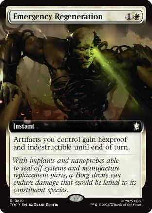 Emergency Regeneration (Extended Art) (TRC-219) [Commander: Star Trek]