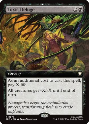 Toxic Deluge (Extended Art) (TRC-277) [Commander: Star Trek]