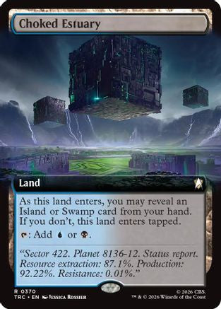 Choked Estuary (Extended Art) (TRC-370) [Commander: Star Trek]