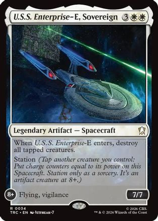 U.S.S. Enterprise-E, Sovereign (TRC-034) [Commander: Star Trek]