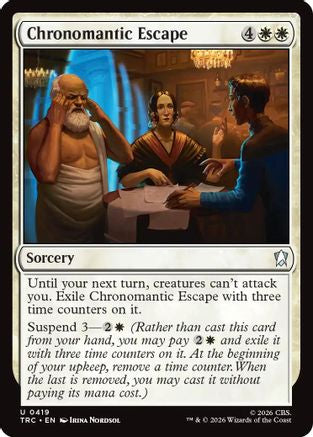 Chronomantic Escape (TRC-419) [Commander: Star Trek]
