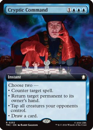 Cryptic Command (Extended Art) (TRC-252) [Commander: Star Trek]
