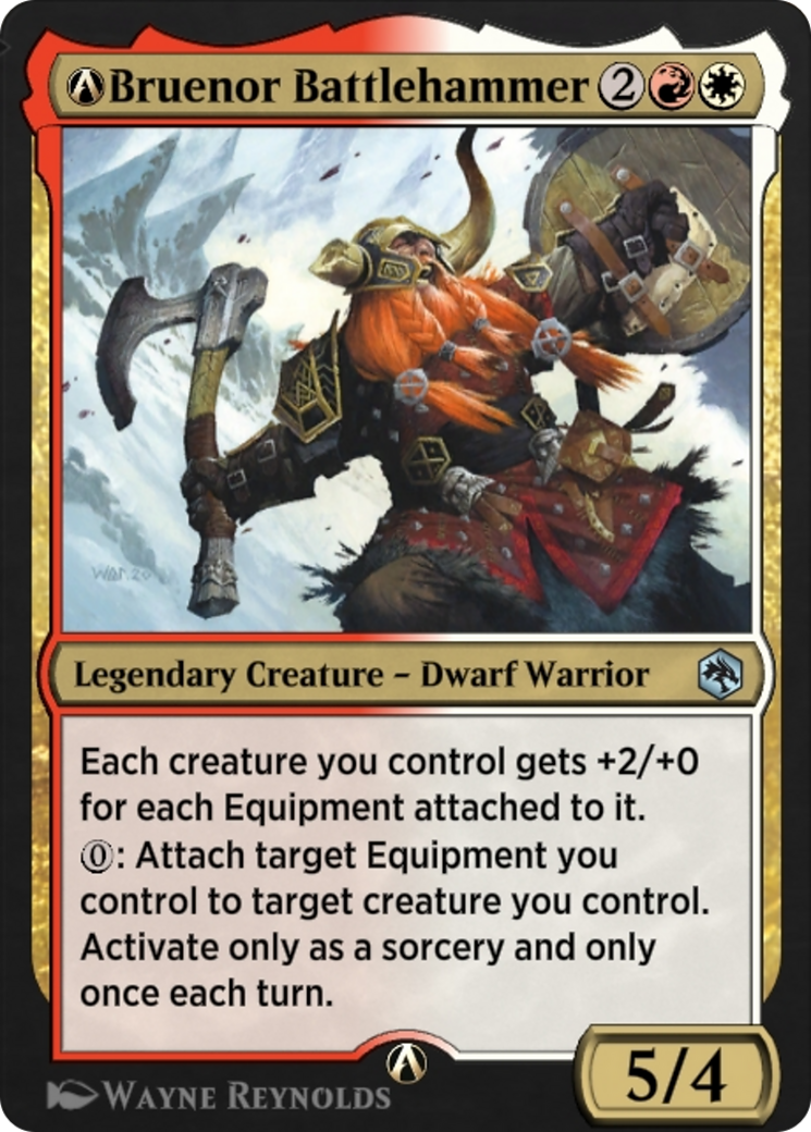 A-Bruenor Battlehammer (AFR-A-219) - Adventures in the Forgotten Realms