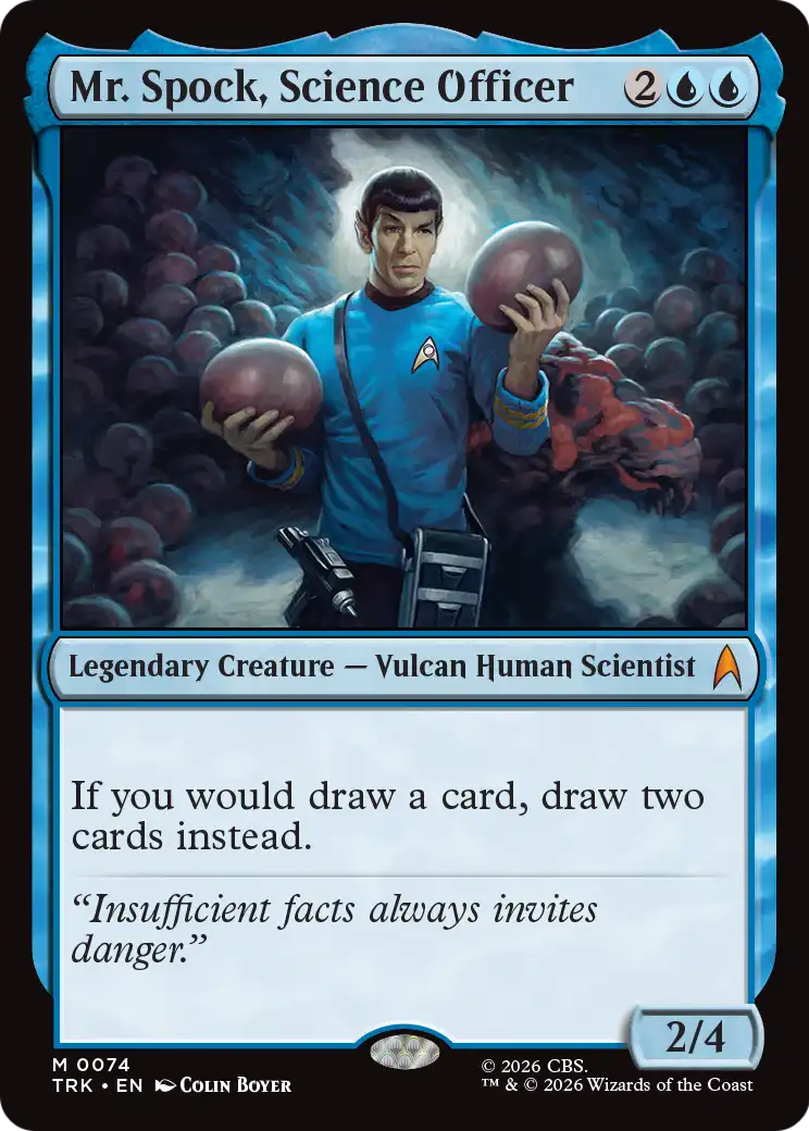 Mr. Spock, Science Officer [Star Trek]