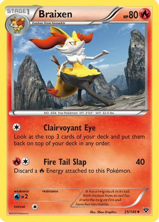 Braixen/146  XY Base Set - Uncommon