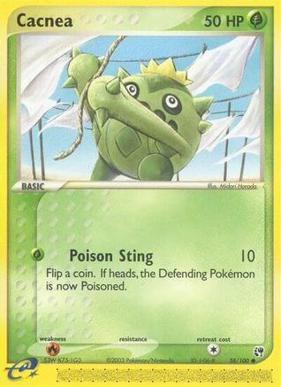 Cacnea - 58/100/100  Sandstorm - Common