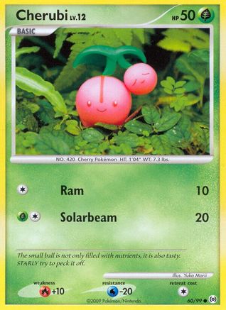 Cherubi 060  - Reverse Holofoil Arceus - Common