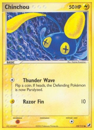 Chinchou/115  Unseen Forces - Common