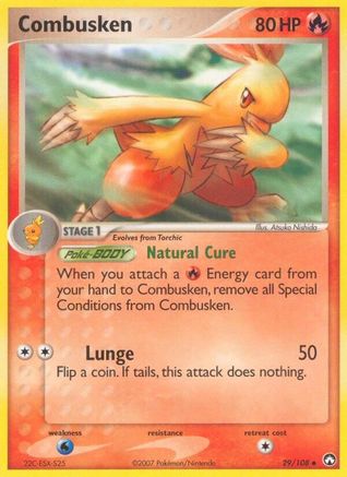 Combusken/108  Power Keepers - Uncommon