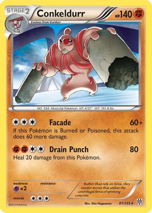 Conkeldurr  Plasma Storm - Rare