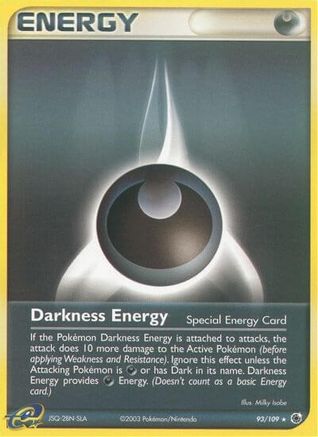 Darkness Energy (Special) 093  Ruby and Sapphire - Rare