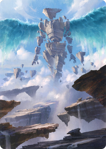 Celestial Colonnade // Celestial Colonnade (AZNR-033) - Zendikar Rising Art Series (Borderless)