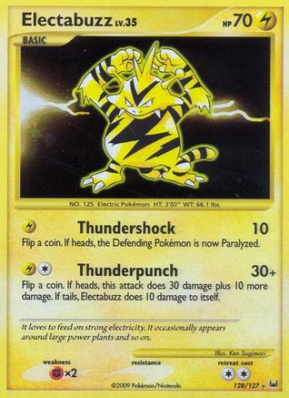 Electabuzz  - Holofoil Platinum - Secret Rare