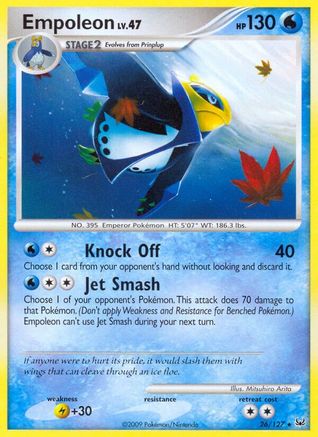 Empoleon  Platinum - Rare