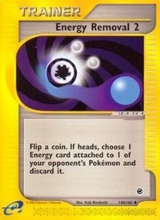 Energy Removal 2  - Reverse Holofoil Expedition - Uncommon