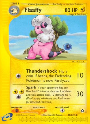 Flaaffy  Aquapolis - Uncommon
