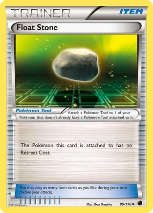 Float Stone 099  - Reverse Holofoil Plasma Freeze - Uncommon
